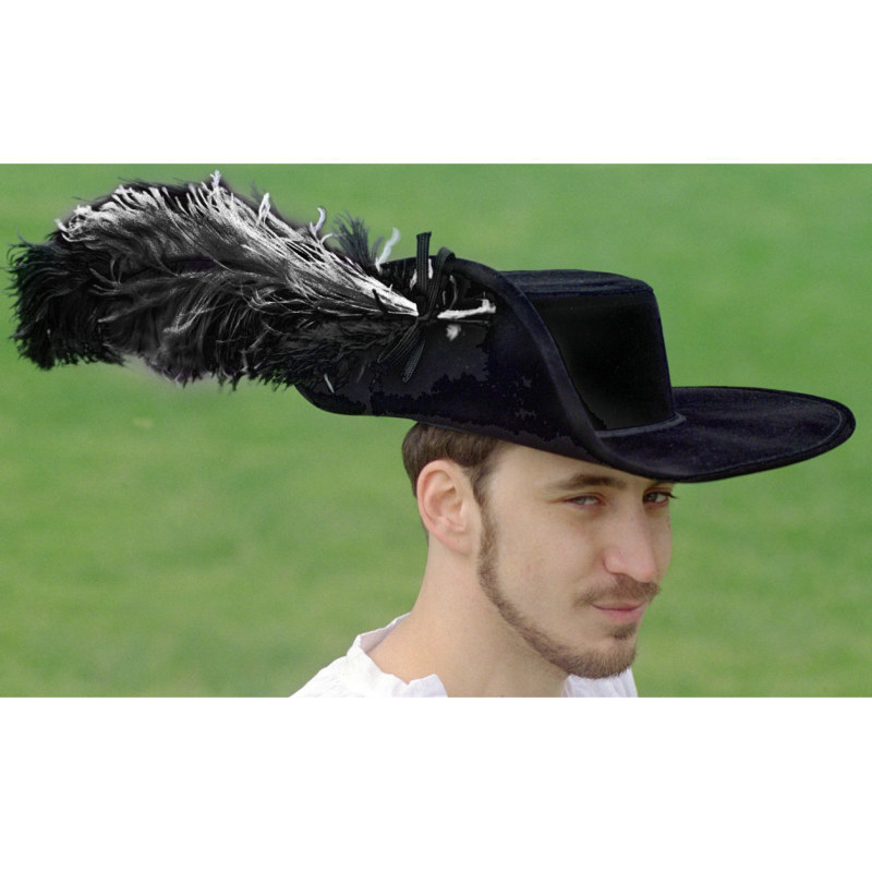 Capitano Hat - Renaissance Adult Collection - Click Image to Close