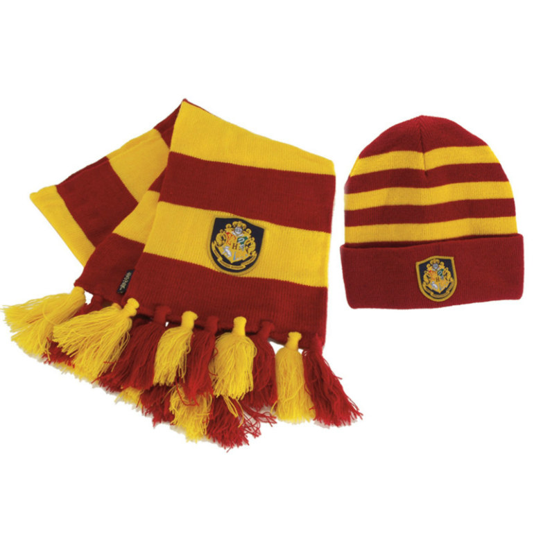 Harry Potter Hogwarts Hat & Scarf - Click Image to Close