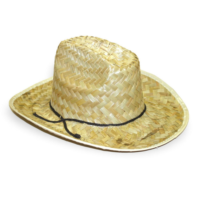 Straw Cowboy Hat - Click Image to Close