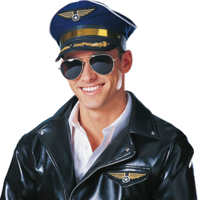 Deluxe Pilot Captain Hat