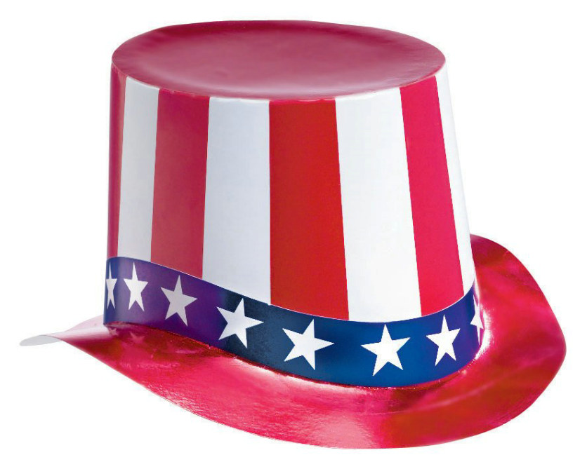 Patriotic Foil Hat - Click Image to Close