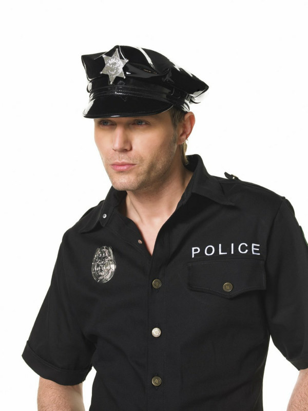 Officer Hat Adult - Click Image to Close