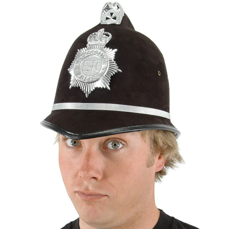 British Bobby Hat - Click Image to Close