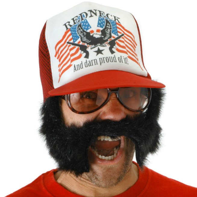 Trash 'Stache Trucker Hat