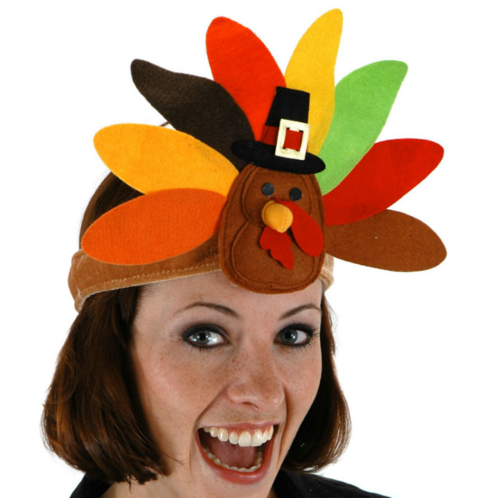 Turkey Headband - Click Image to Close