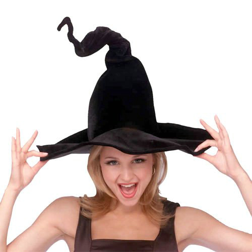 Wired Witch Hat Adult - Click Image to Close