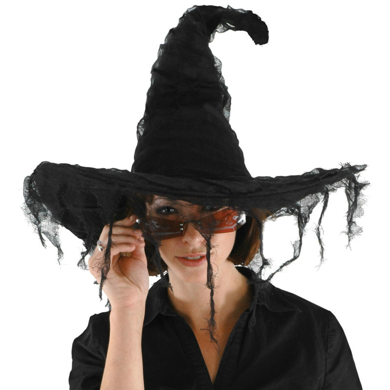 Grunge Adult Witch Hat - Click Image to Close