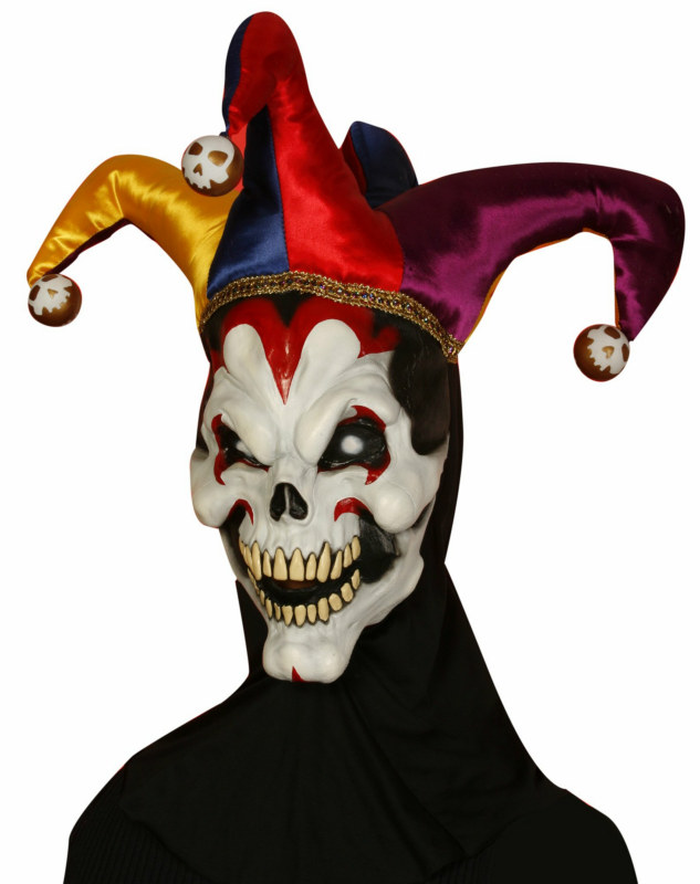 Wicked Jester Adult Mask - Click Image to Close