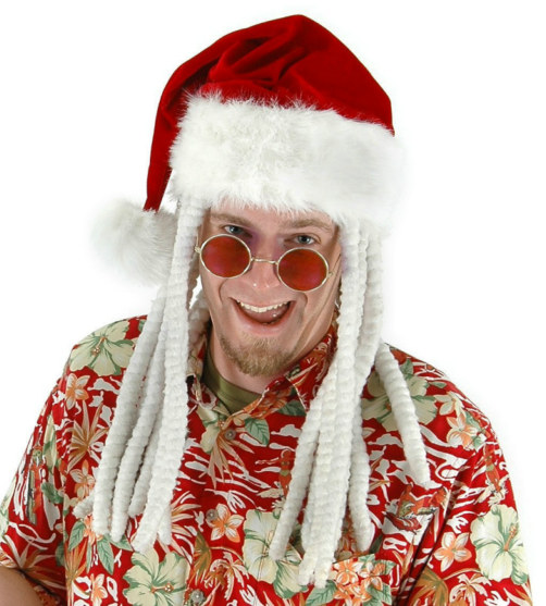 Dread Santa Adult Hat - Click Image to Close