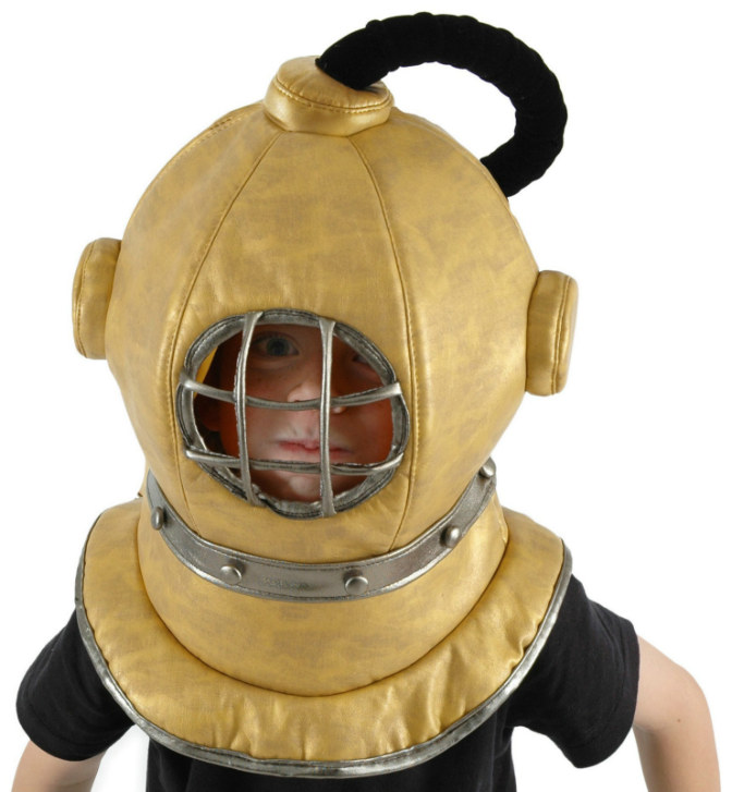 Diving Bell Adult Helmet - Click Image to Close