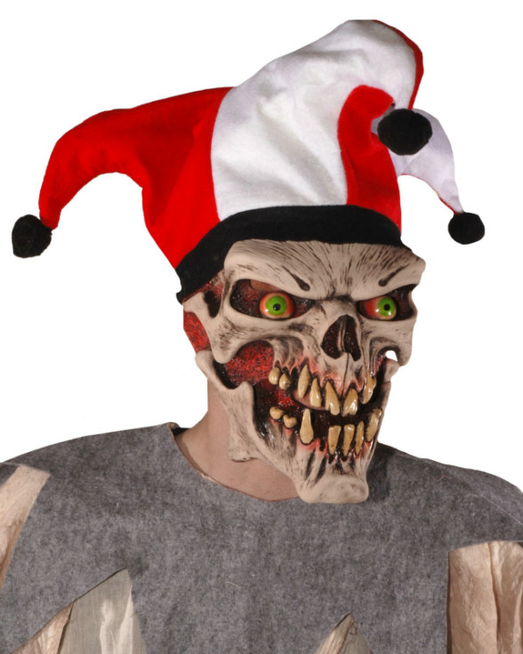 Die Laughing Adult Mask - Click Image to Close