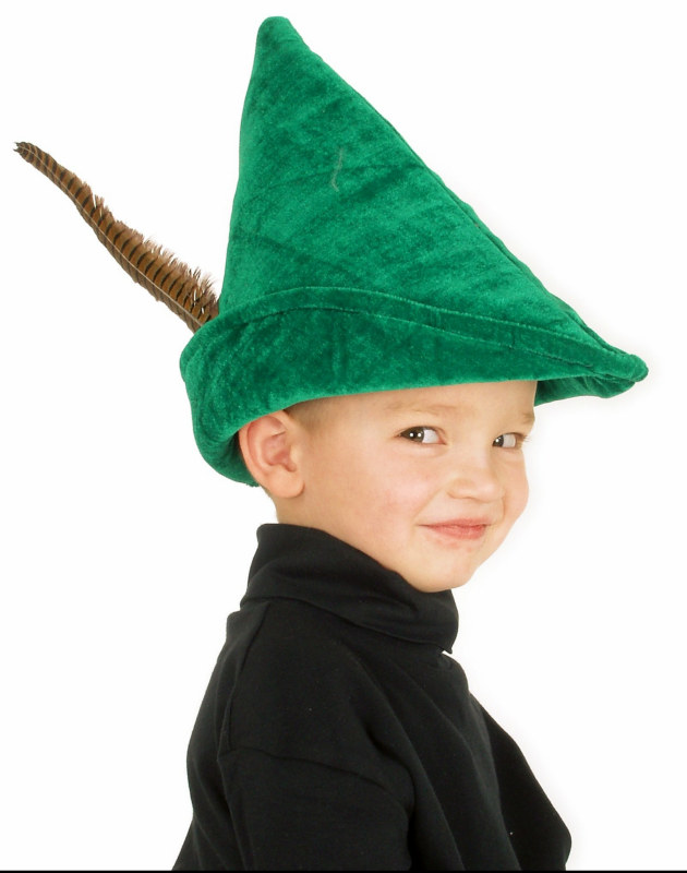 Peter Pan Child Hat - Click Image to Close