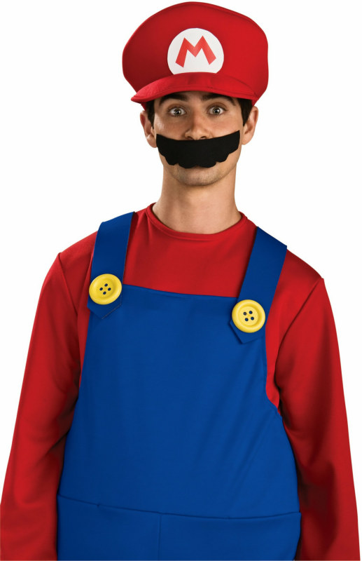 Deluxe Mario Hat Adult - Click Image to Close