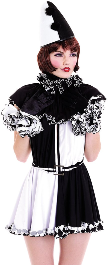 French Kiss Pierrot Hat Adult - Click Image to Close