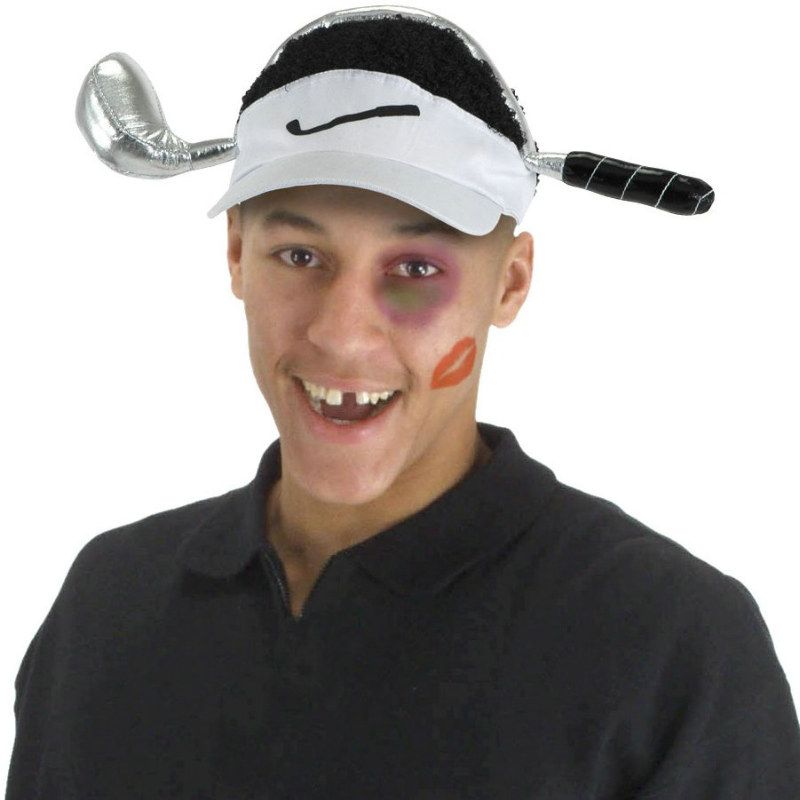 Cheetah Woods Visor Adult