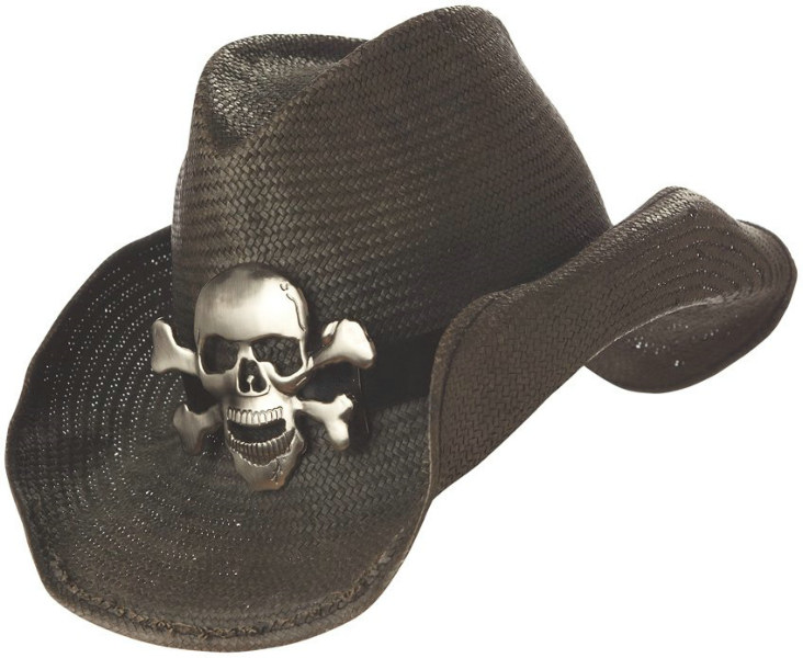 Cowboy Hat (Black) Adult - Click Image to Close