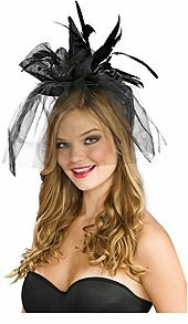 Black Mini Witch Hat Adult - Click Image to Close