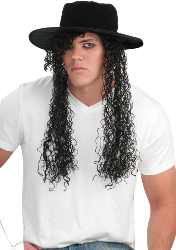 From the 80s Adult Hat and Wig - Click Image to Close