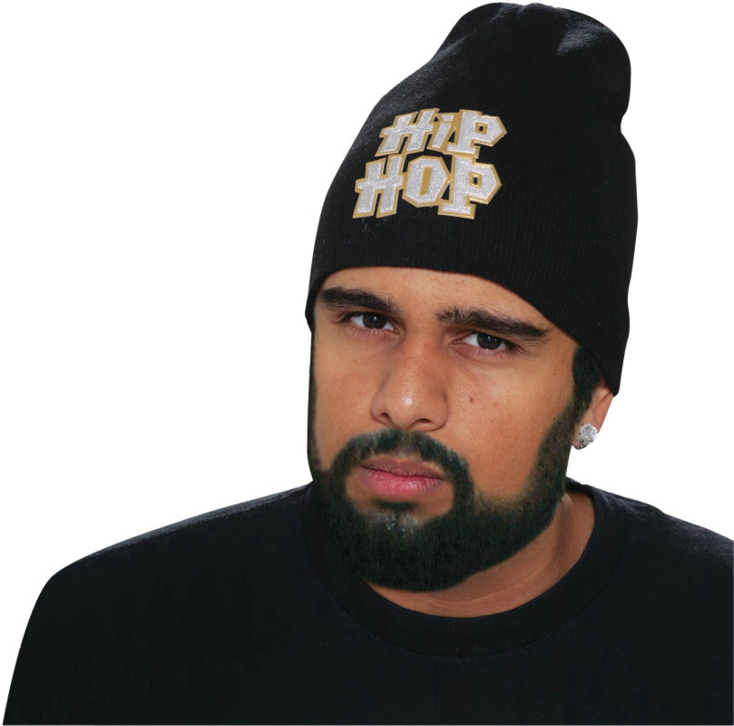 Hip Hop Skully Knit Adult Cap - Click Image to Close