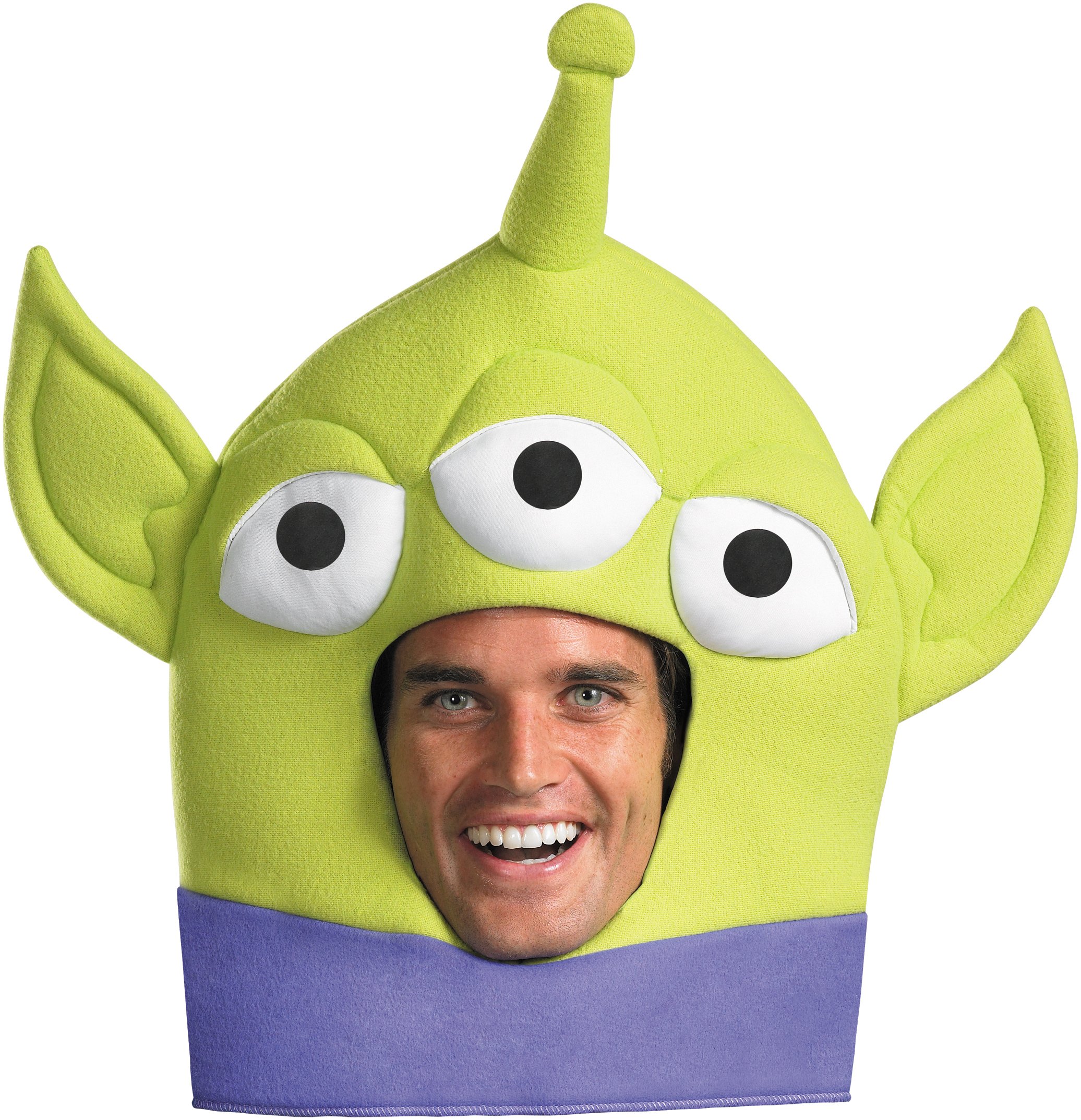 Toy Story - Alien Fabric Headpiece Adult - Click Image to Close