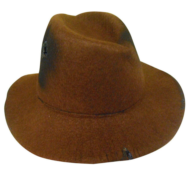 Nightmare on Elm Street Deluxe Freddy Krueger Fedora Teen - Click Image to Close