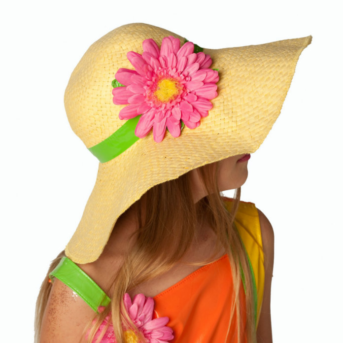 Flower Hippie Hat Child - Click Image to Close