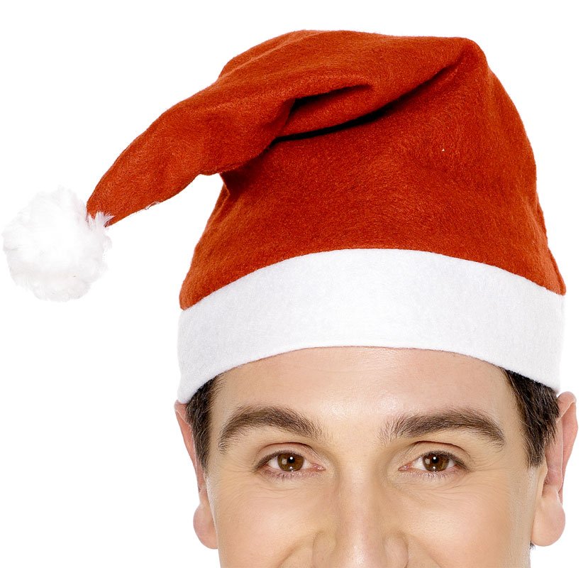 Economy Red Santa Hat Adult