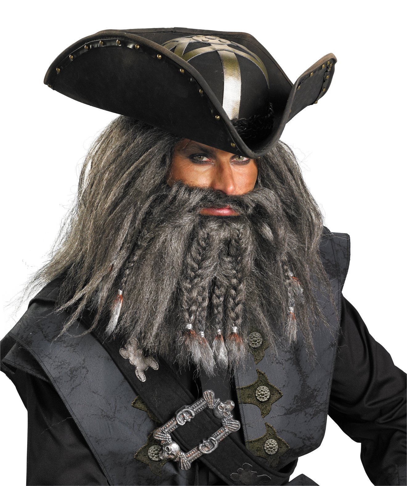 Pirates Of The Caribbean - Black Beard Deluxe Hat (Adult)