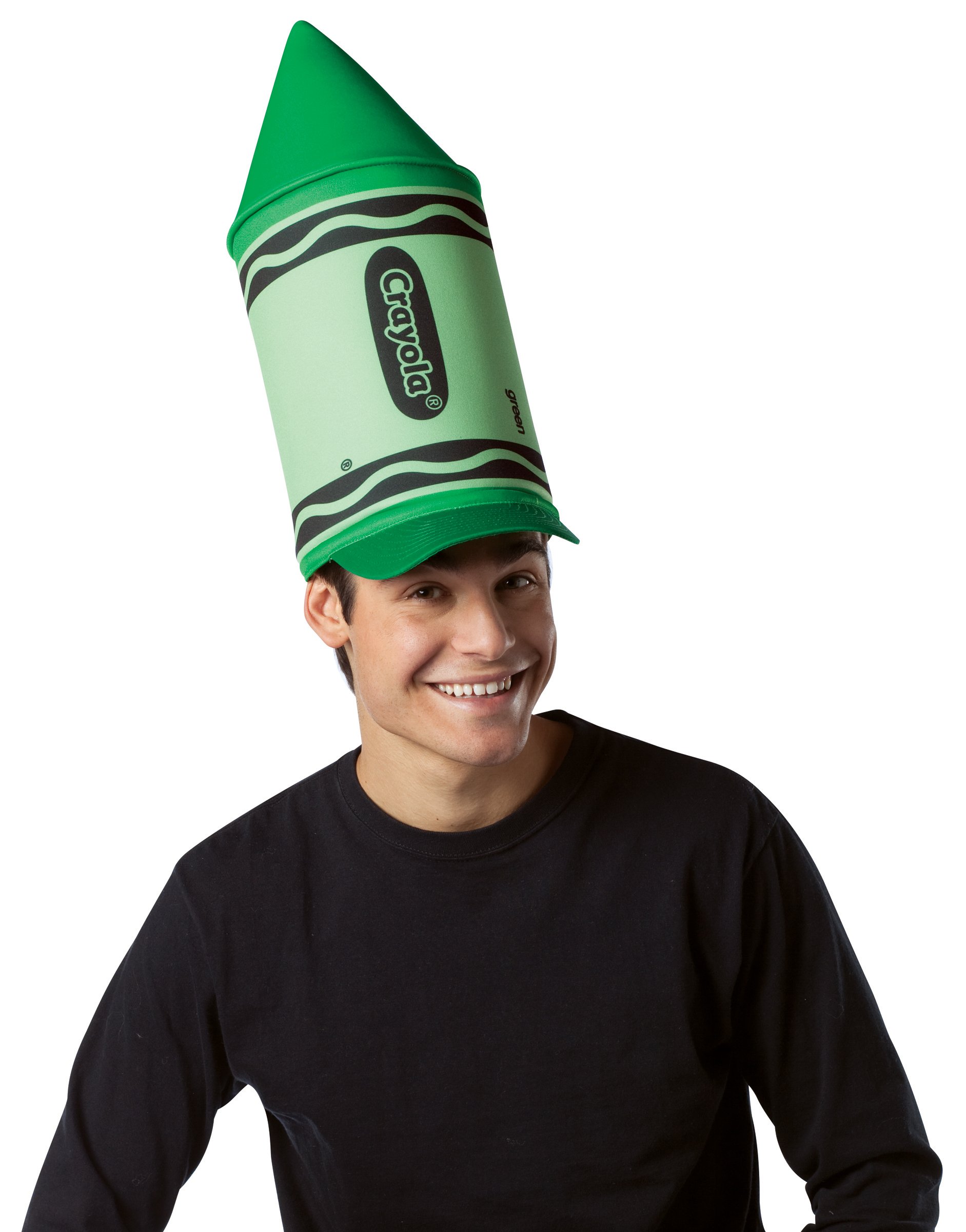 Crayola Green Crayon Hat (Adult) - Click Image to Close