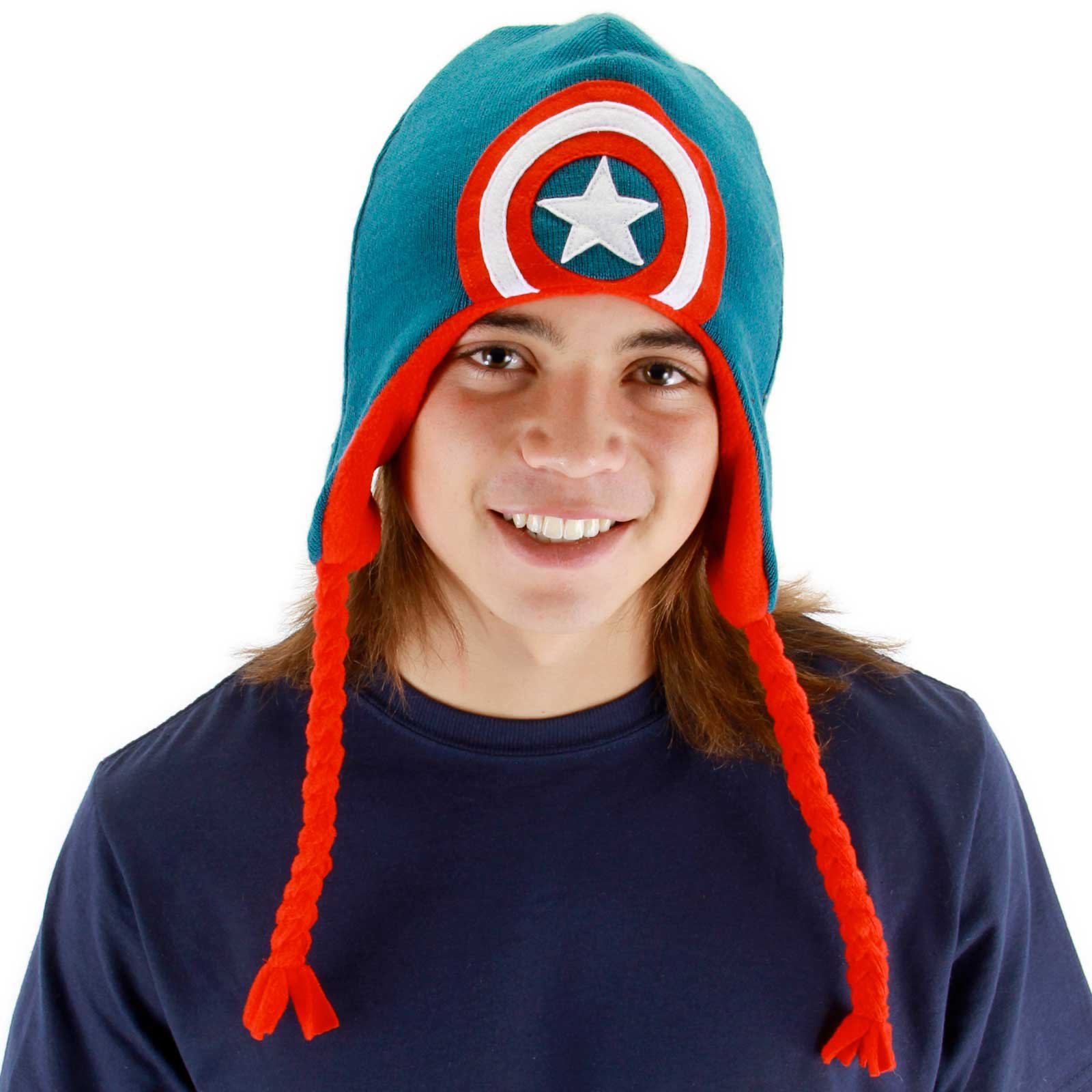 Captain America Shield Laplander Hat
