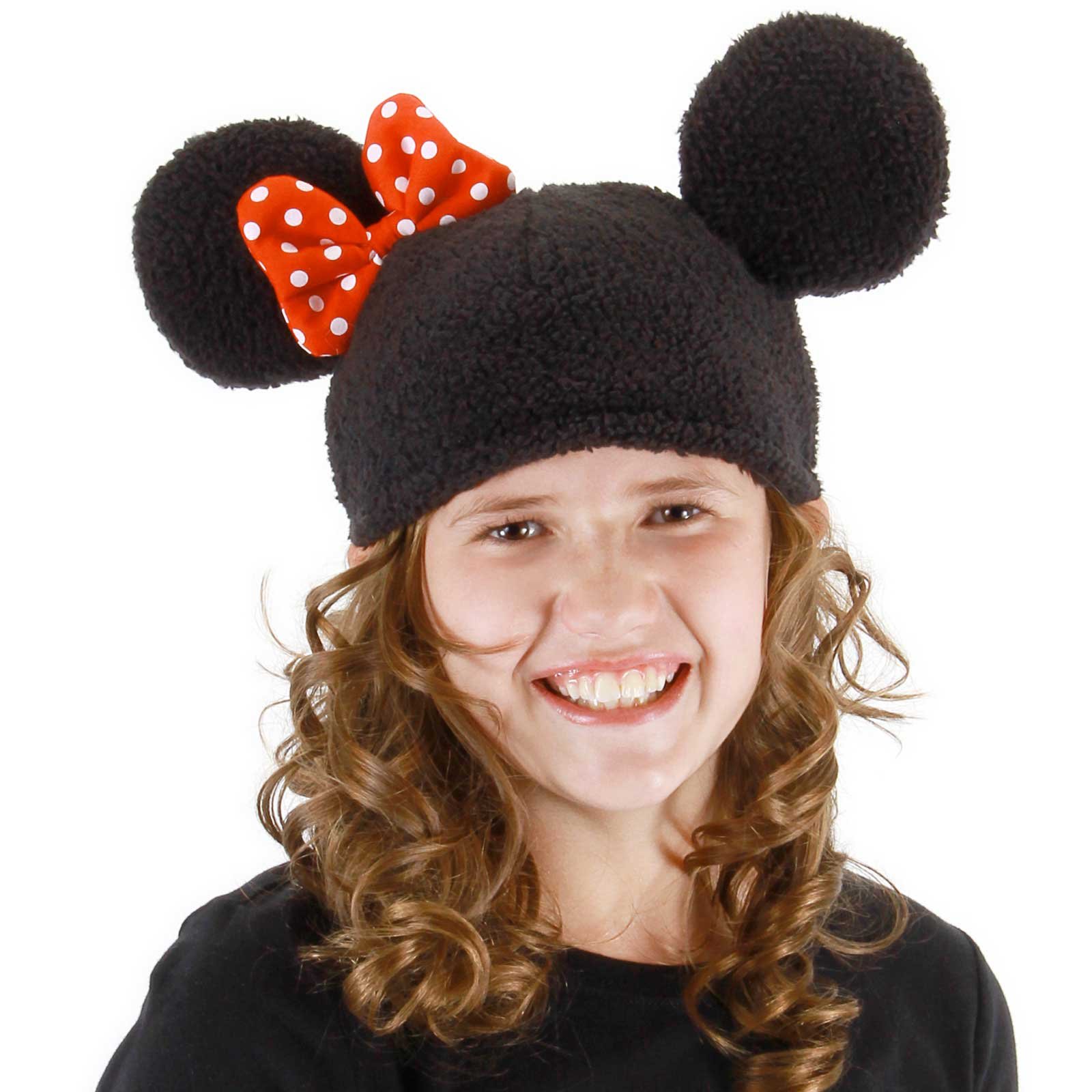 Minnie Knit Child Hat - Click Image to Close