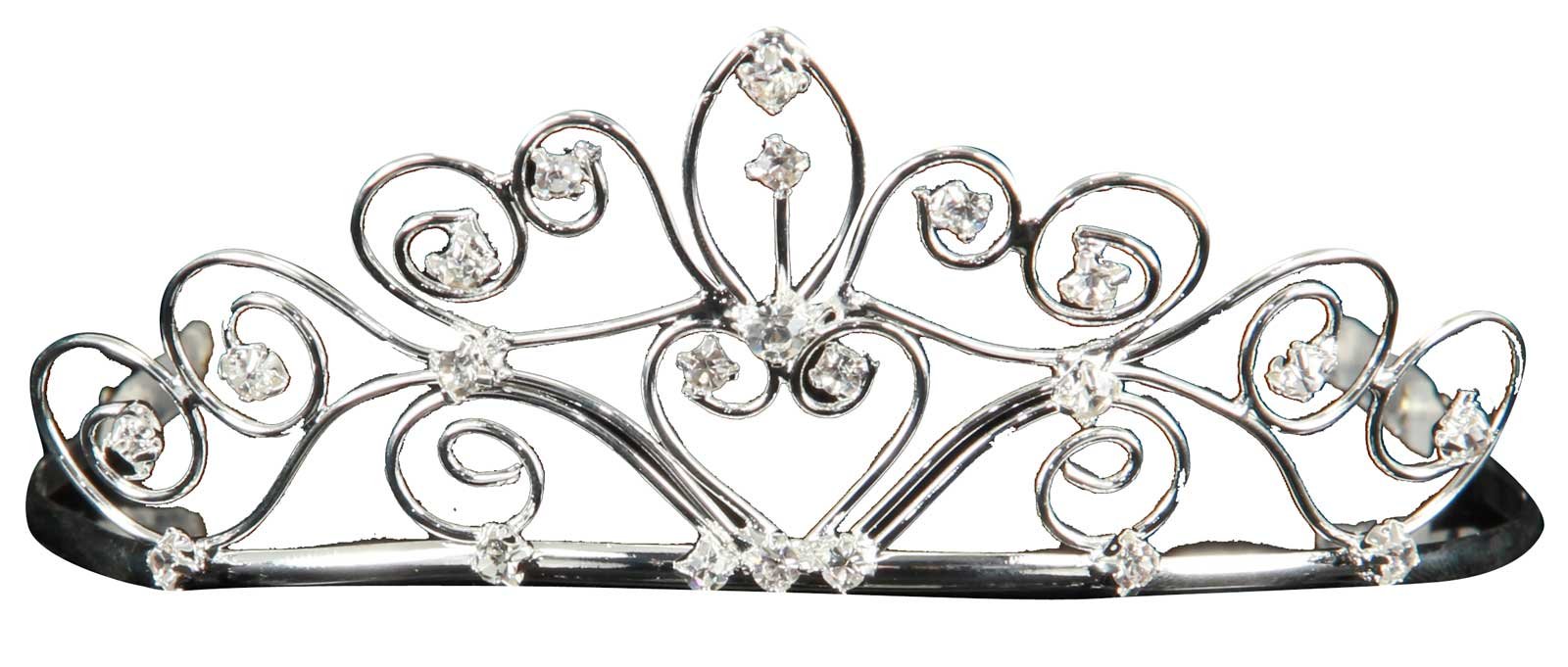 Silver Child Tiara - Click Image to Close