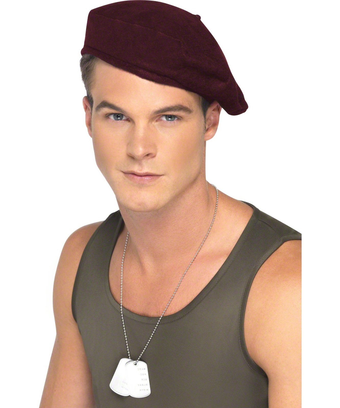 Soldiers Red Beret Adult Hat