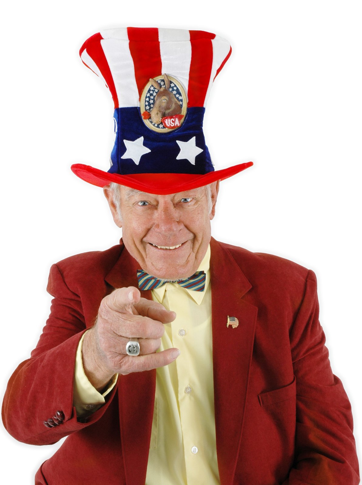 USA Uncle Sam Democrat Hat - Click Image to Close