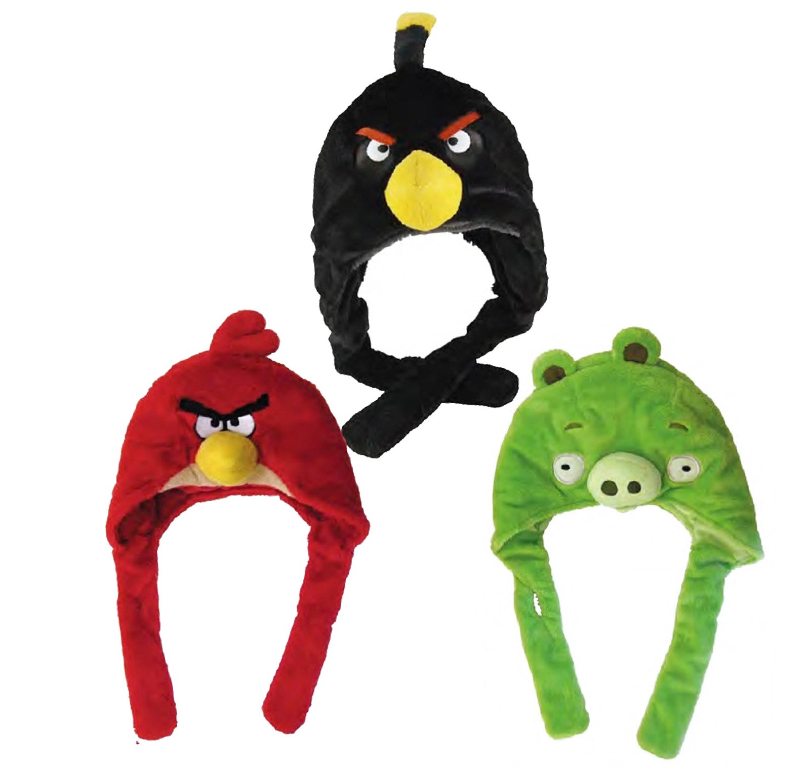 Angry Birds Plush Hat Child - Click Image to Close