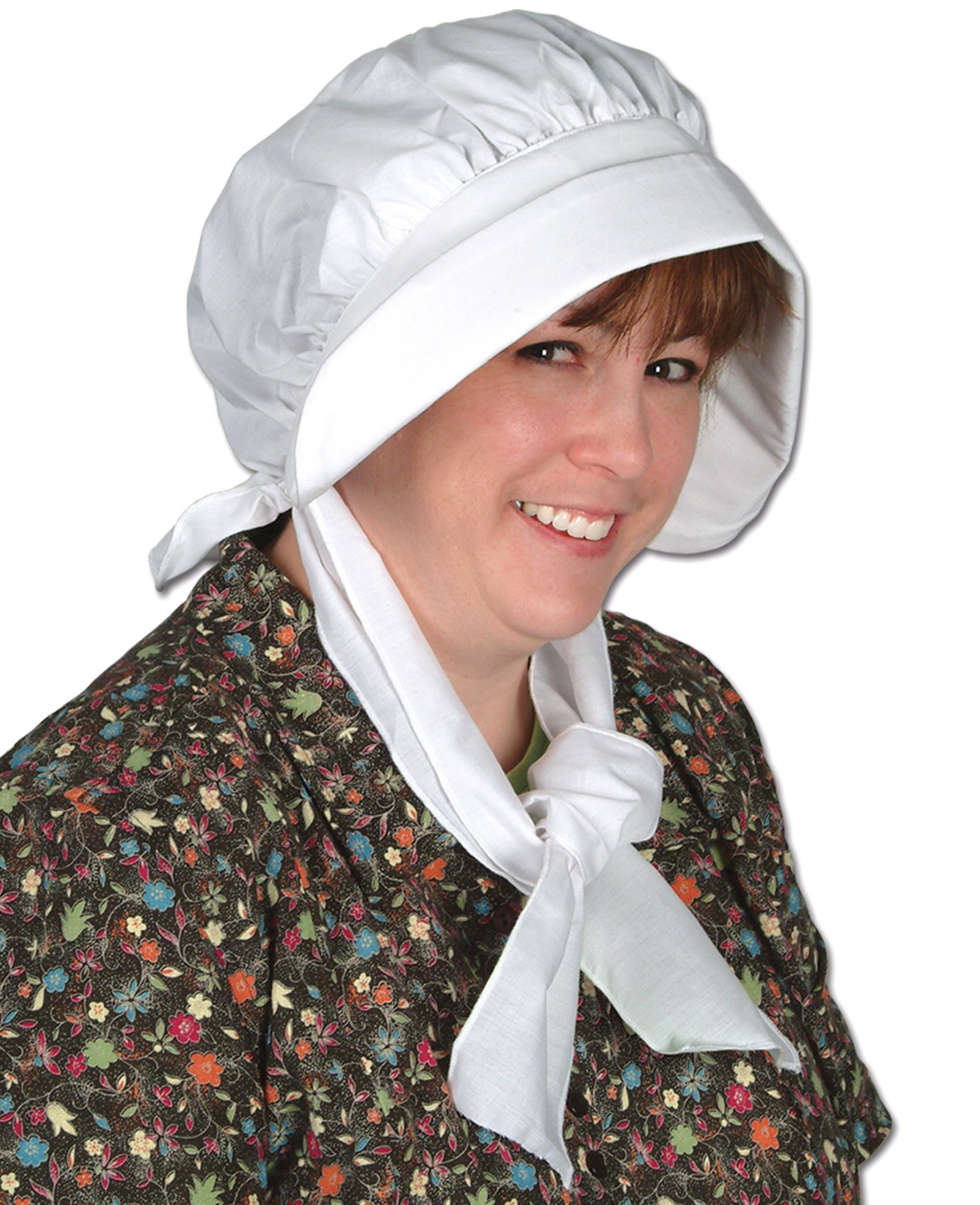 Thanksgiving Pilgrim Bonnet Adult - Click Image to Close