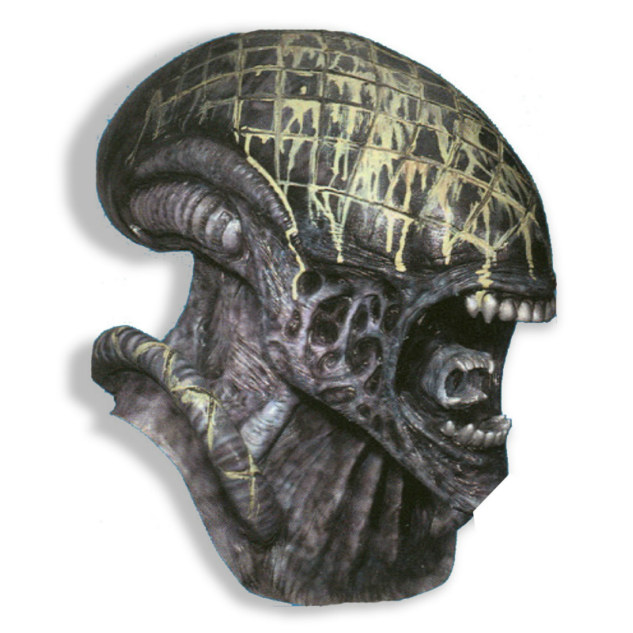 Alien Deluxe Adult Mask - Click Image to Close