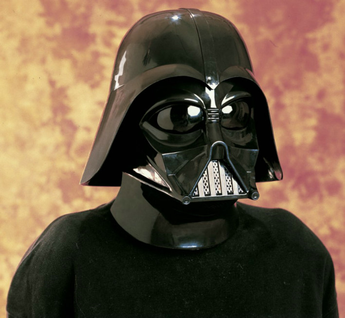 Star Wars Darth Vader 2 Pc. Inj. Molded Mask - Click Image to Close