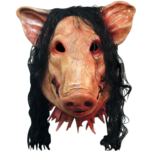 Saw Pig Head Mask - Click Image to Close