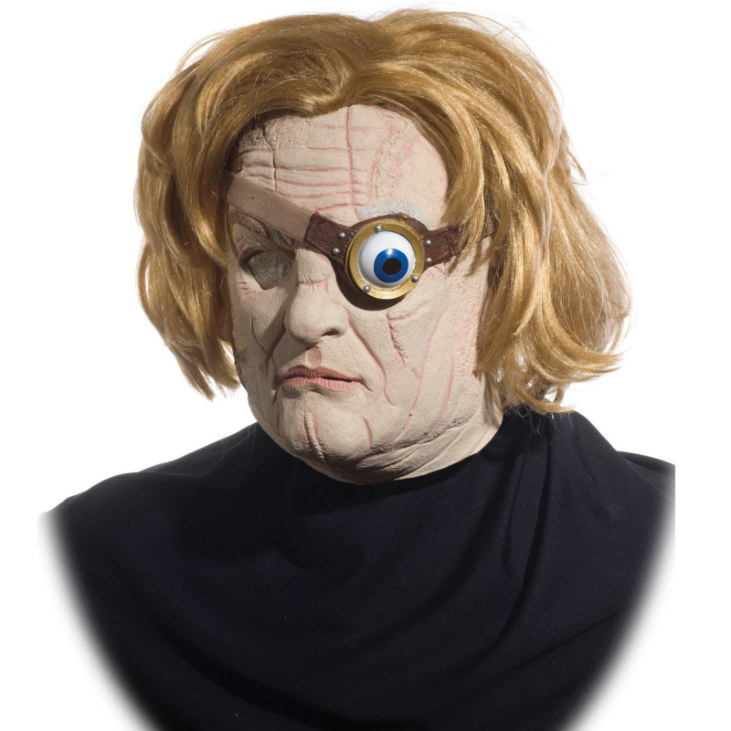 Harry Potter Mad Eye Moody Deluxe Mask - Click Image to Close