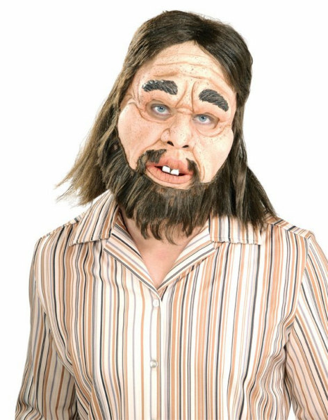 Caveman Mask Adult - Click Image to Close