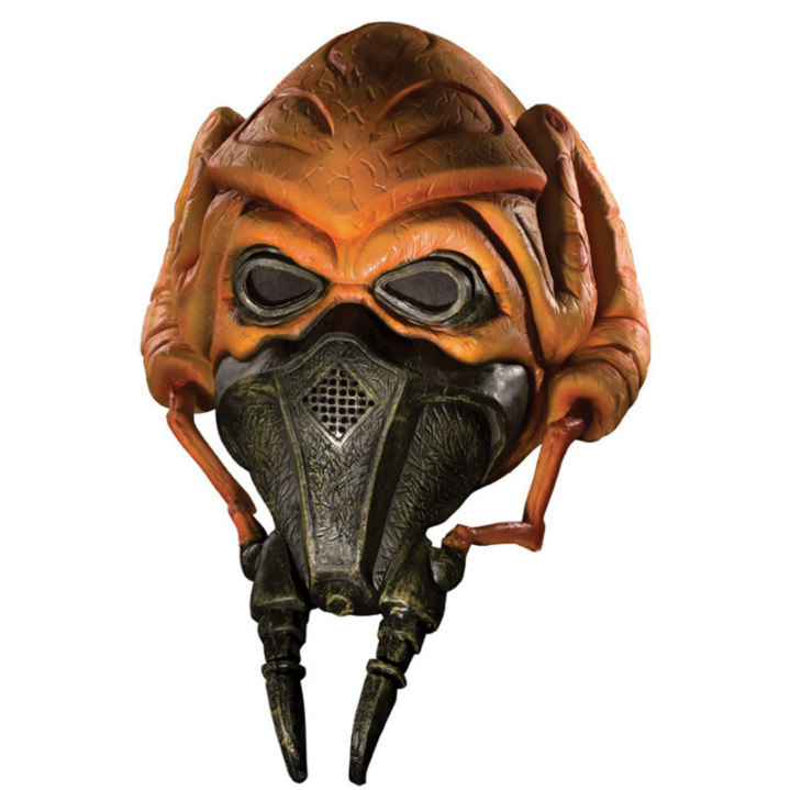 Star Wars Clone Wars 3/4 Vinyl Plo Koon Mask-Child - Click Image to Close