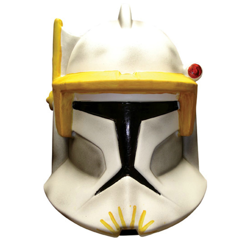 Star Wars Clone Wars Clone Trooper Commander Cody 1/2 Mask - Click Image to Close