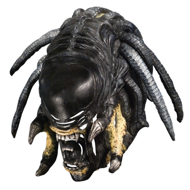 Alien vs.Predator Deluxe Predalien Overhead Latex Mask - Click Image to Close