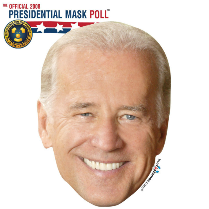 Joe Biden Paper Mask - Click Image to Close