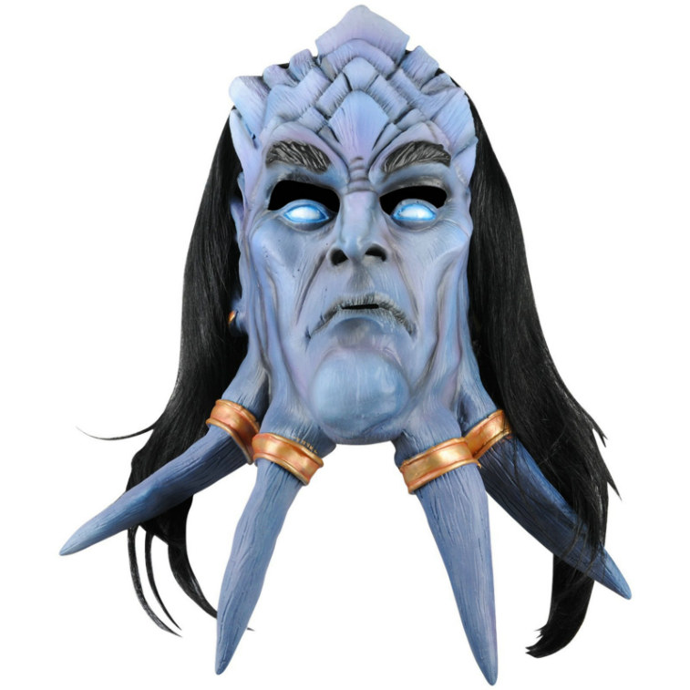 World of Warcraft Draenei Deluxe Latex Mask Adult - Click Image to Close