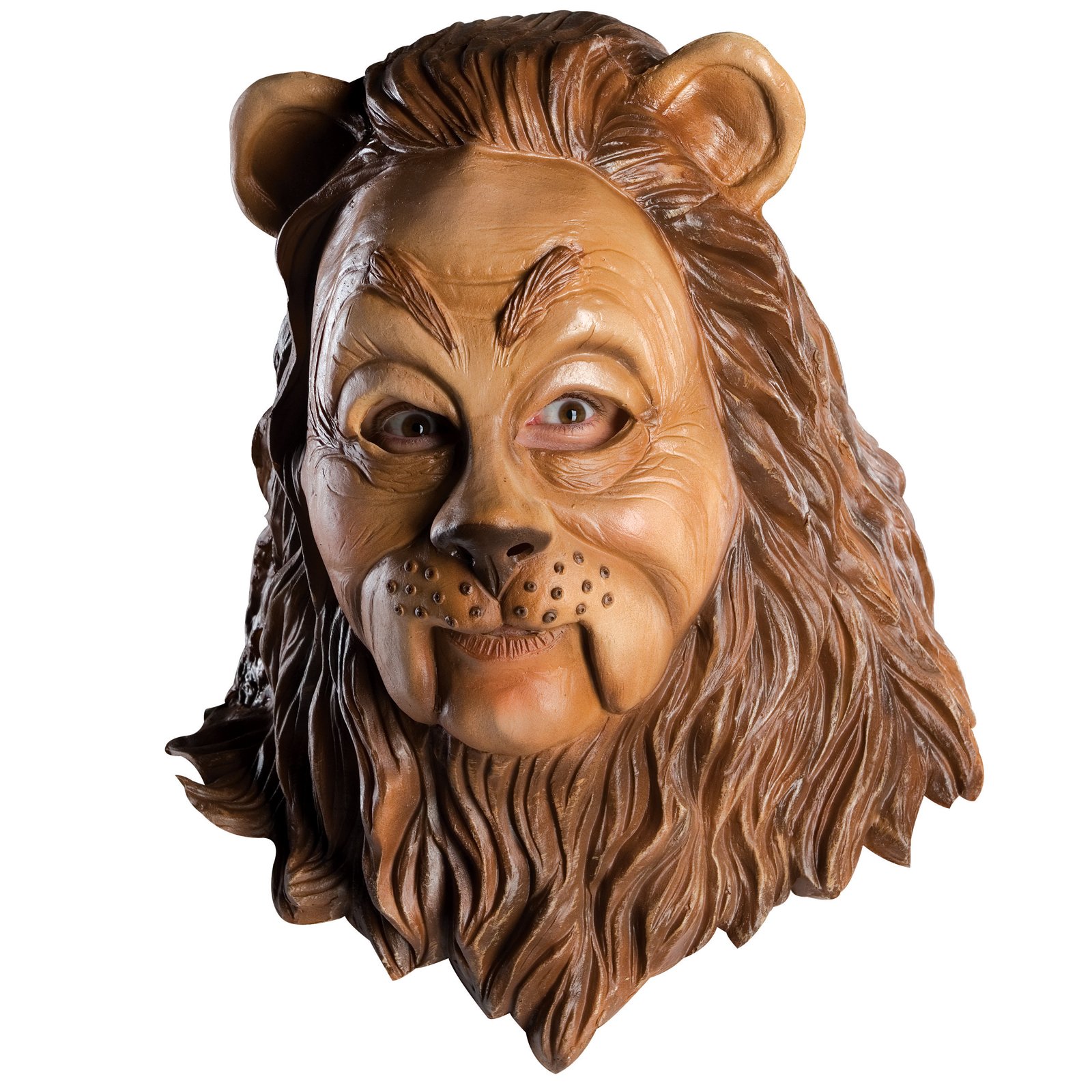 Wizard of Oz Cowardly Lion Deluxe Adult Mask - Click Image to Close