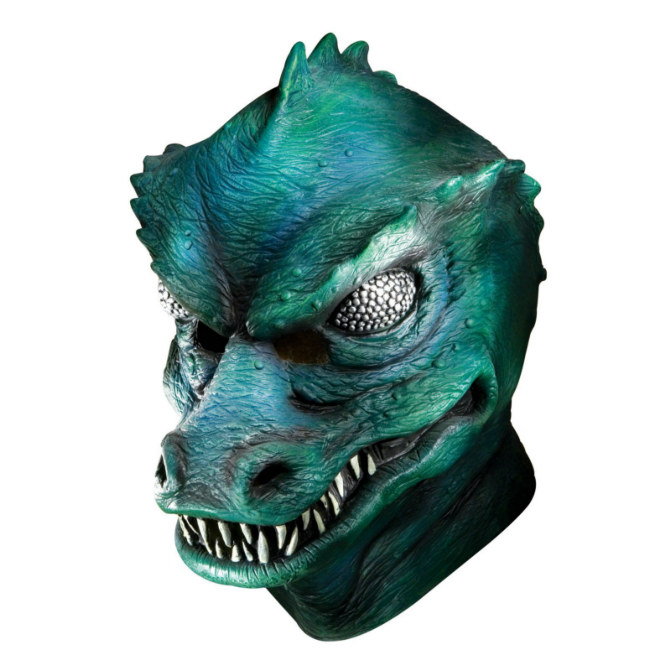 Star Trek Classic Gorn Deluxe Overhead Latex Mask Adult - Click Image to Close