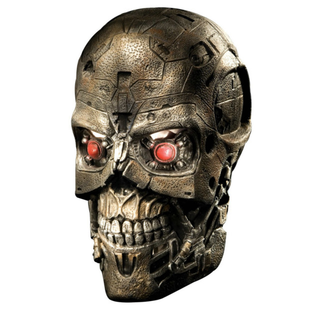 Terminator 4 T600 Overhead Latex Adult Mask - Click Image to Close