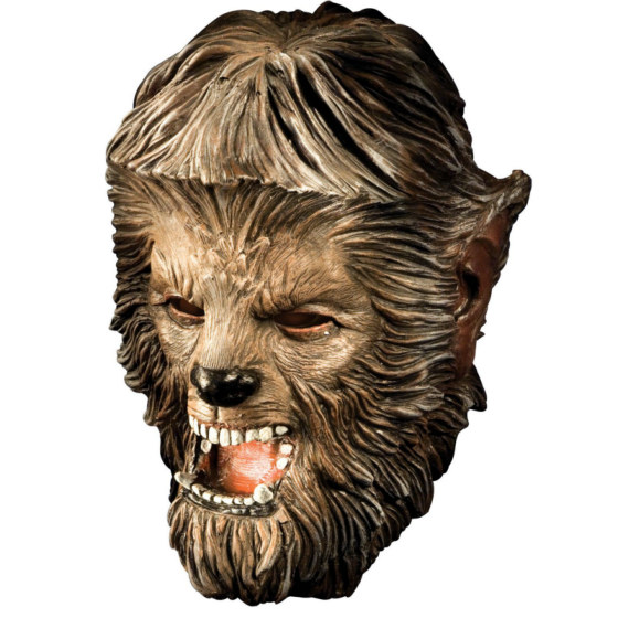 The Wolfman 2009 Wolfman Deluxe Latex Mask Adult - Click Image to Close